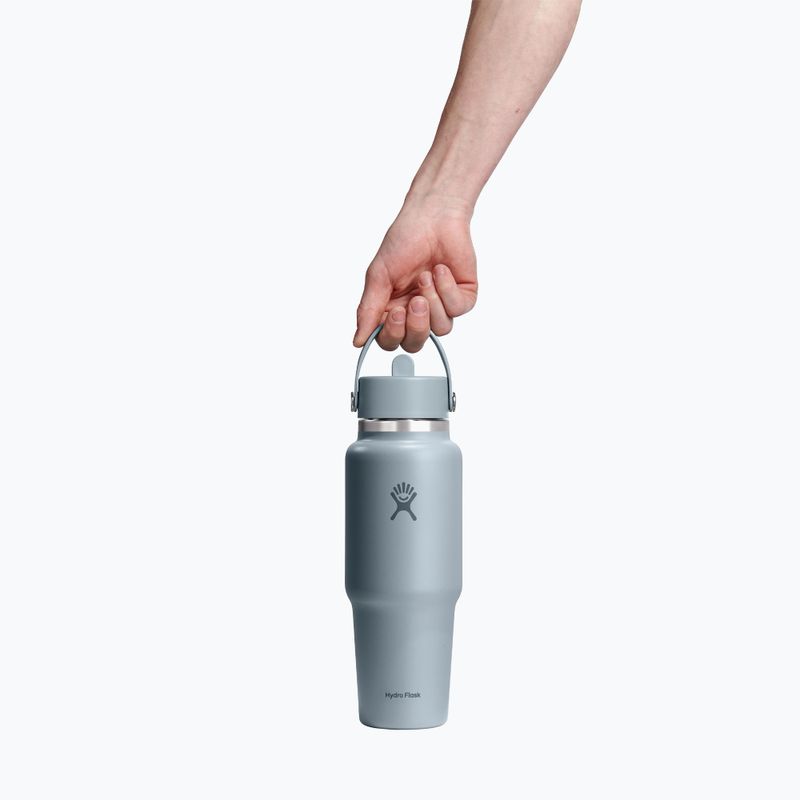 Thermoflasche Hydro Flask Wide Flex Straw Travel 946 ml shale grey 3