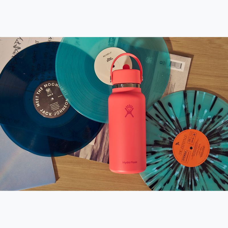 Thermoflasche Hydro Flask Wide Flex Straw 946 ml popstar pink 4