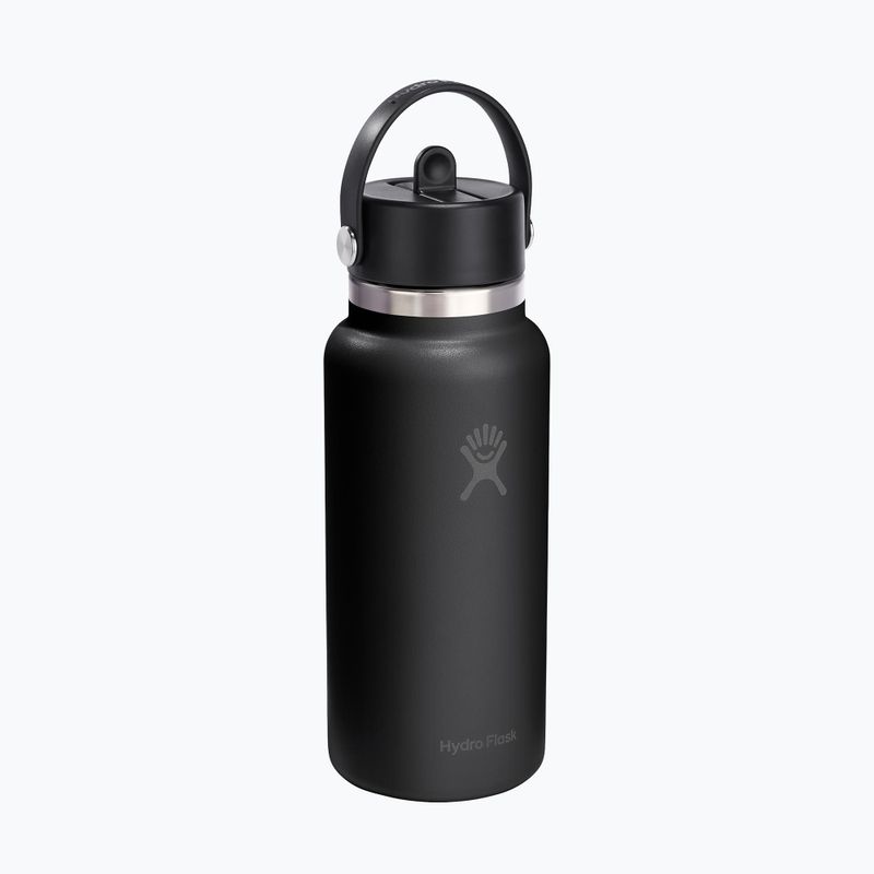 Thermoflasche Hydro Flask Wide Flex Straw 946 ml black 2