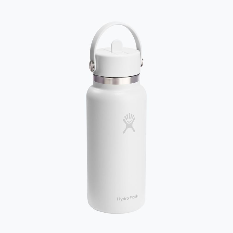 Thermoflasche Hydro Flask Wide Flex Straw 946 ml white 2