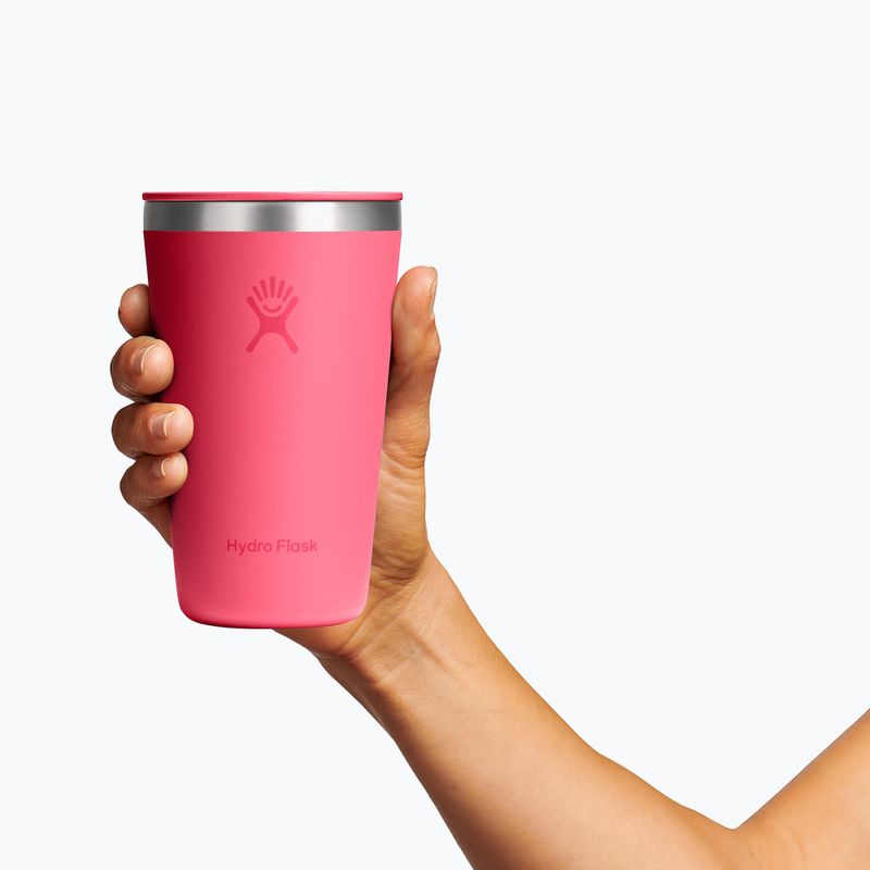 Thermobecher Hydro Flask All Around Tumbler Press-In LID 470 ml popstar pink 3