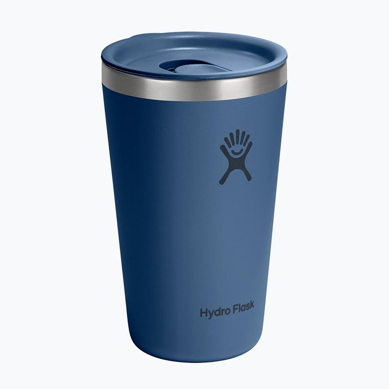 Thermobecher Hydro Flask All Around Tumbler Press-In LID 470 ml Harbor Blue 2