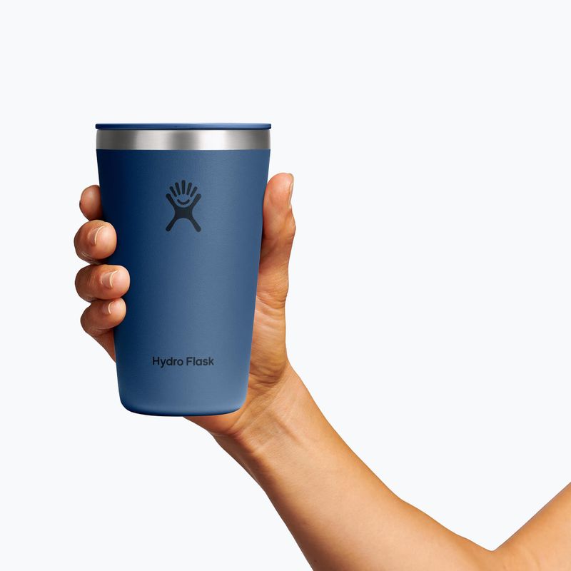 Thermobecher Hydro Flask All Around Tumbler Press-In LID 470 ml Harbor Blue 3