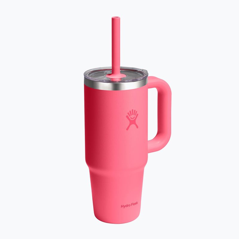 Becher Hydro Flask Travel Tumbler Clear Lid 710 ml popstar pink 2
