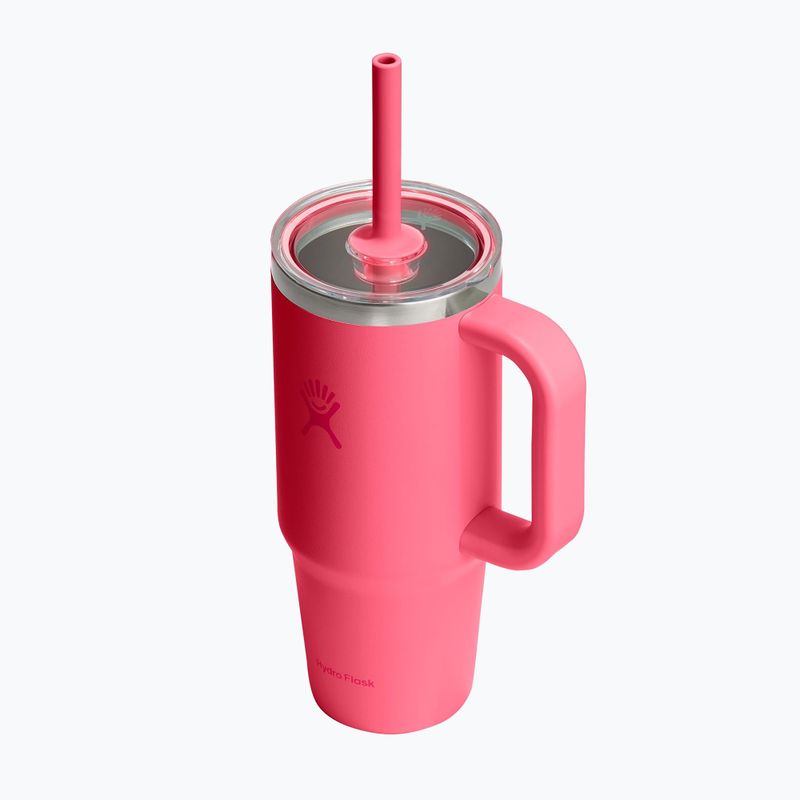 Becher Hydro Flask Travel Tumbler Clear Lid 710 ml popstar pink 3