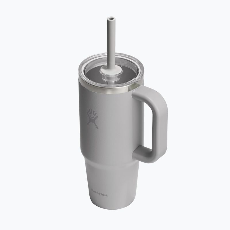 Becher Hydro Flask Travel Tumbler Clear Lid 710 ml birch 3