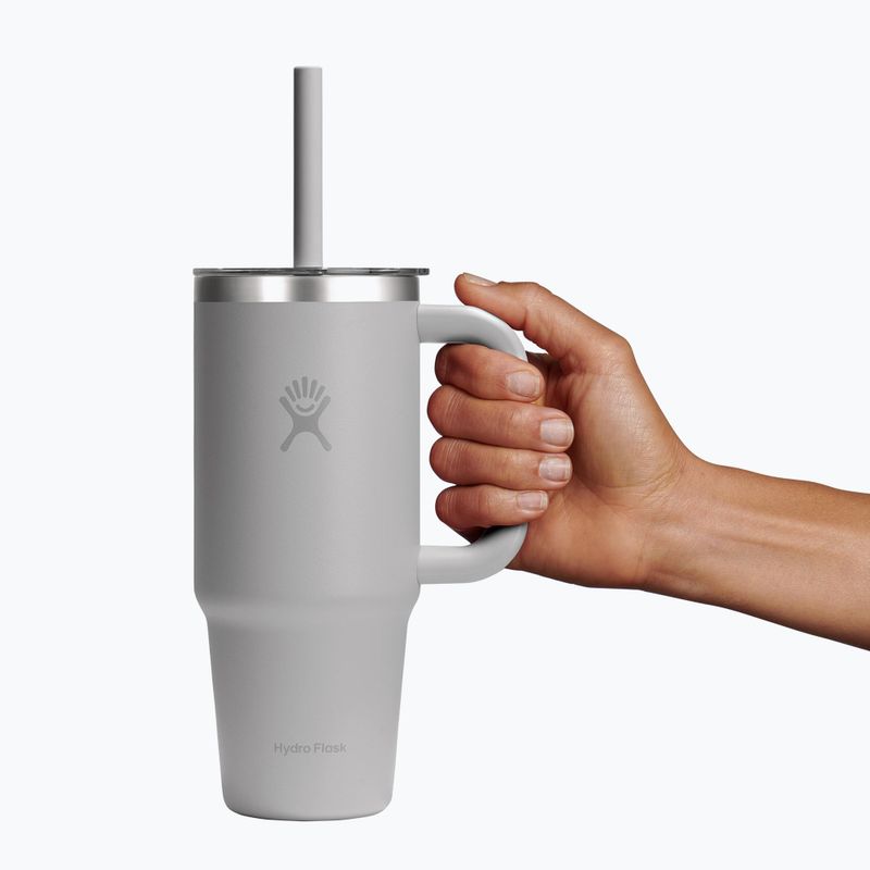 Becher Hydro Flask Travel Tumbler Clear Lid 710 ml birch 5