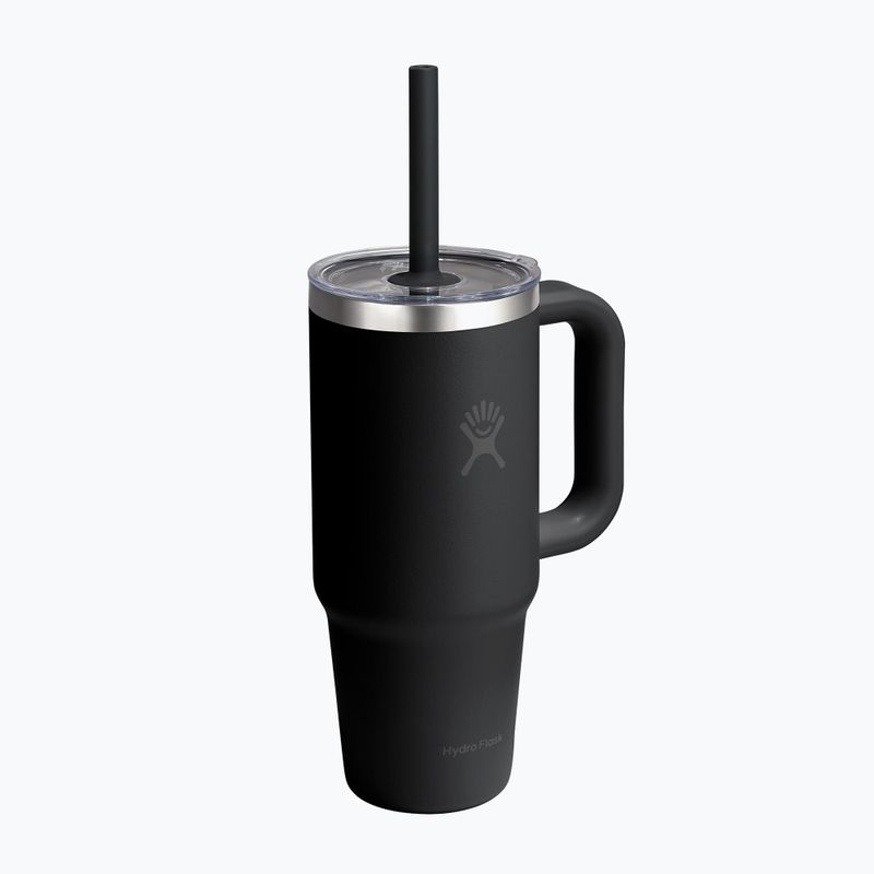 Becher Hydro Flask Travel Tumbler Clear Lid 710 ml black 2
