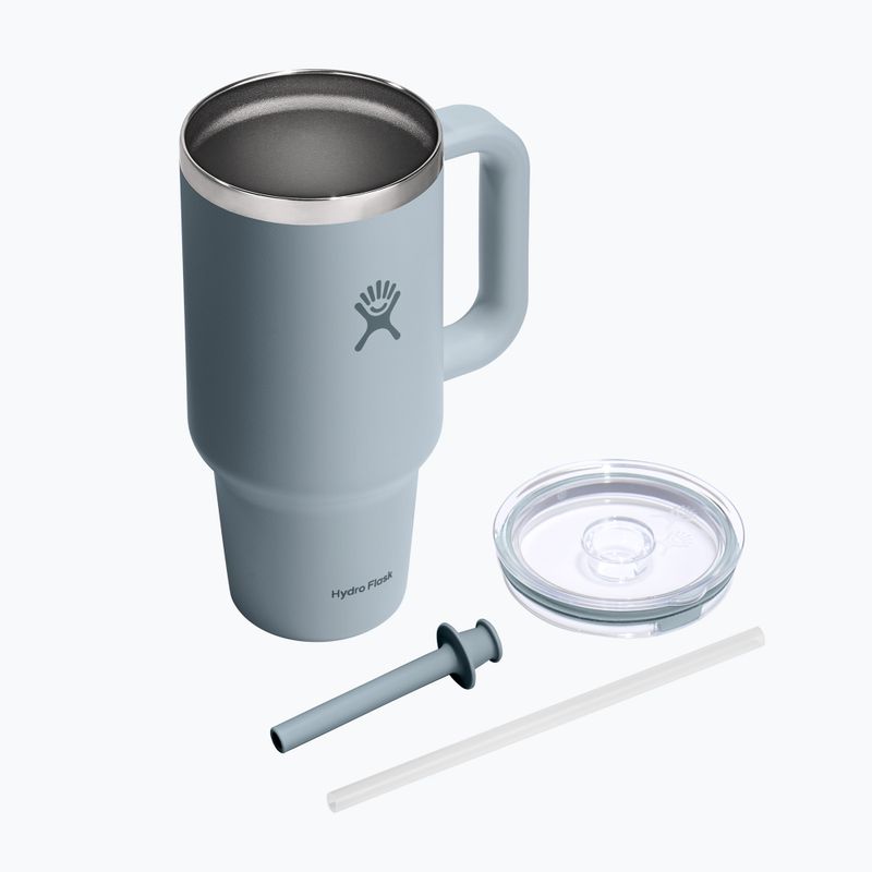 Thermobecher Hydro Flask Travel Tumbler Clear LID 945 ml shale grey 4