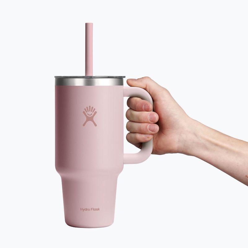 Thermobecher Hydro Flask Travel Tumbler Clear LID 945 ml Trillium 5