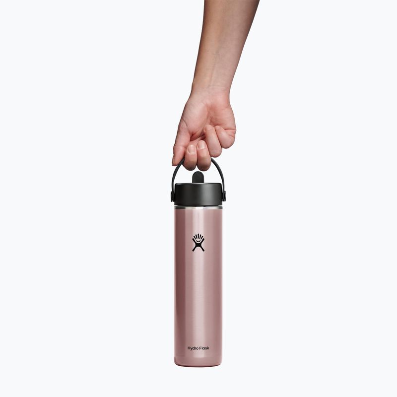 Thermoflasche Hydro Flask Lightweight Wide Flex Straw 710 ml quartz 4