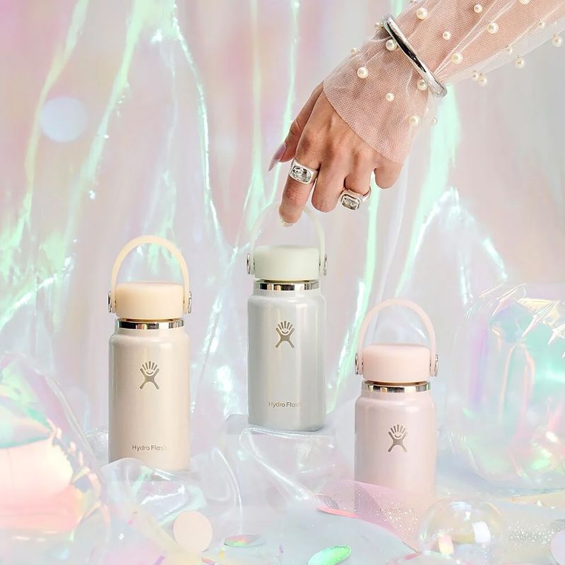 Thermosflasche Hydro Flask Micro Hydro Mini 198 ml glimmer pink 7