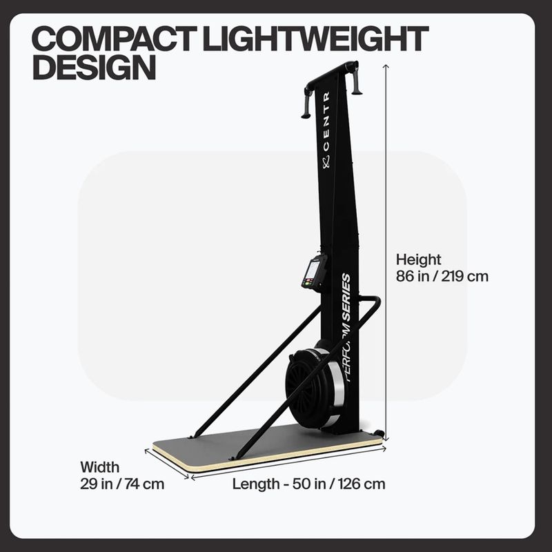 Skilanglauf-Ergometer Centr Perform Series black 6