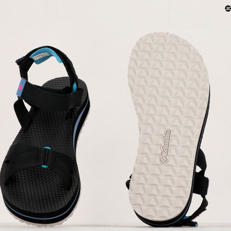 Damen Trekking Sandalen Columbia Alava Sandale schwarz 1982091 10
