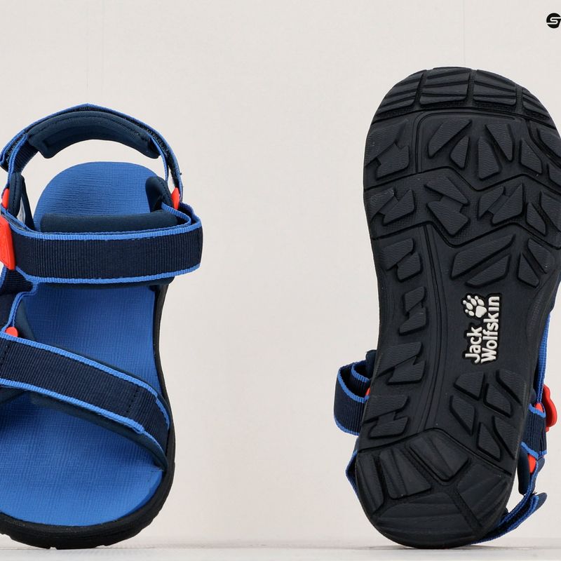 Jack Wolfskin Seven Seas 3 Kinder-Trekking-Sandalen navy blau 4040061 16