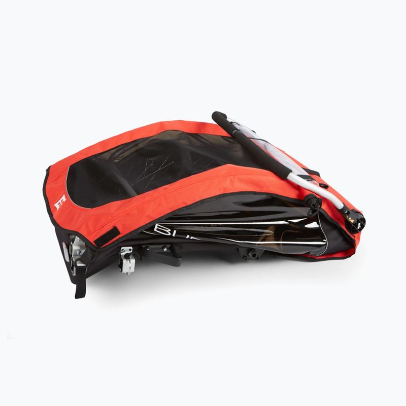 Burley Honey Bee roter zweisitziger Fahrradanhänger BU-949209 9