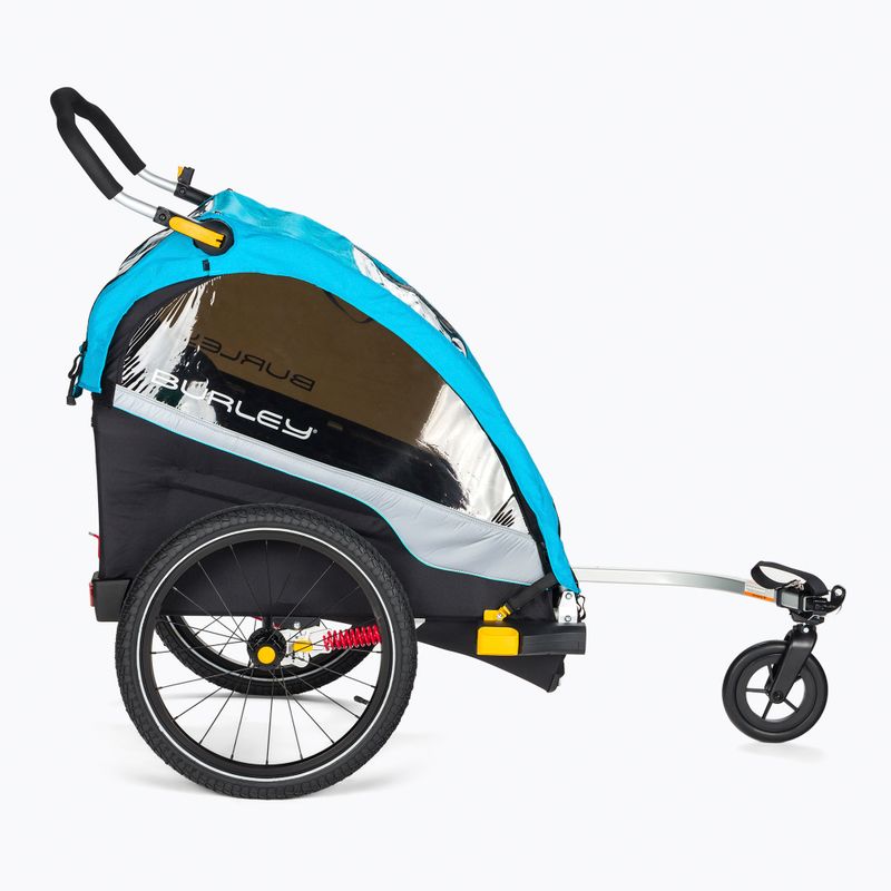 Burley D'Lite X Double Fahrradanhänger schwarz BU-938101 2