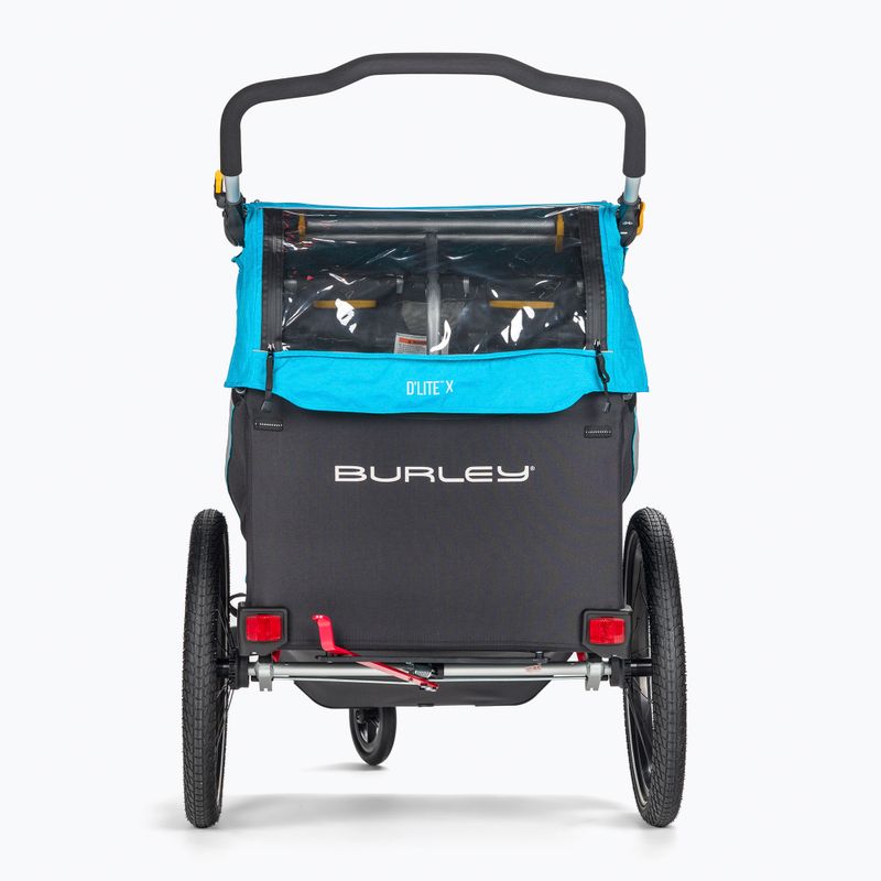 Burley D'Lite X Double Fahrradanhänger schwarz BU-938101 3