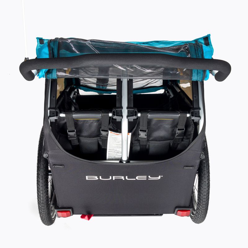 Burley D'Lite X Double Fahrradanhänger schwarz BU-938101 4