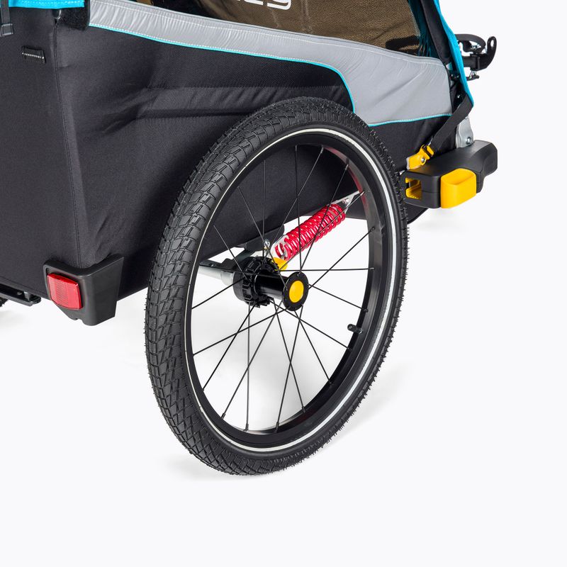Burley D'Lite X Double Fahrradanhänger schwarz BU-938101 6