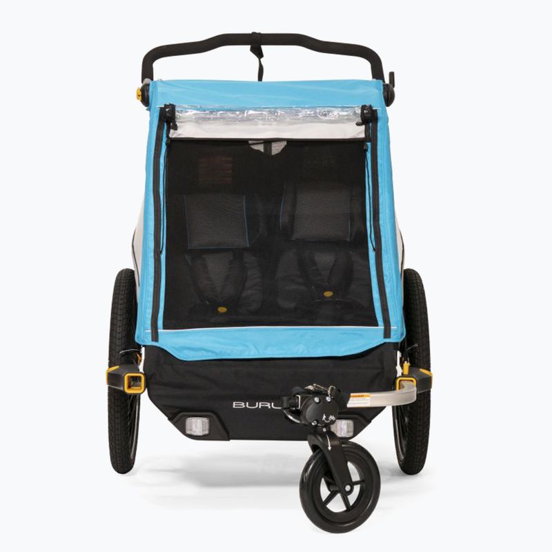 Burley D'Lite X Double Fahrradanhänger schwarz BU-938101 8
