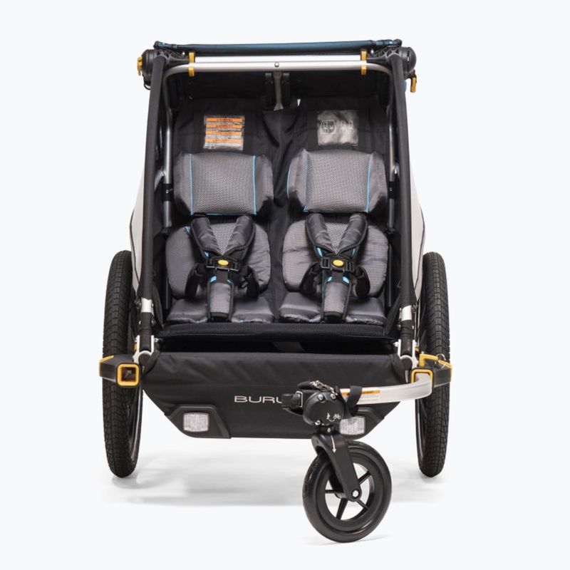 Burley D'Lite X Double Fahrradanhänger schwarz BU-938101 9