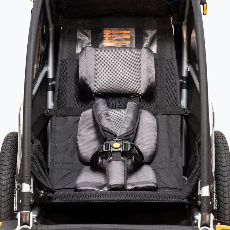 Burley Premium Kinder-Wohnwagen-Sitzauflagen grau BU-960134 3