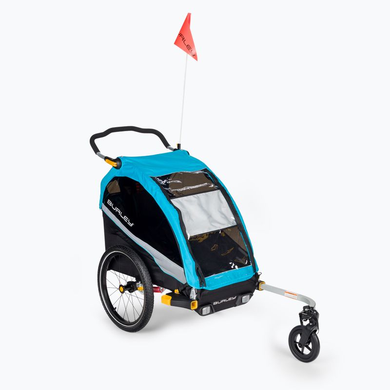 Burley D'Lite X Single Fahrradanhänger blau BU-938102