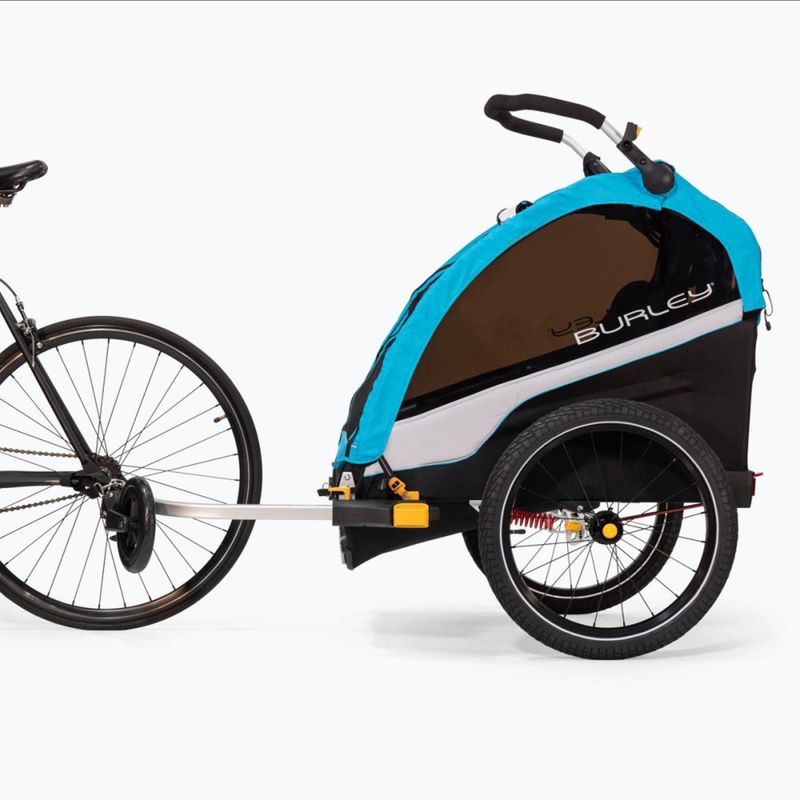 Burley D'Lite X Single Fahrradanhänger blau BU-938102 8