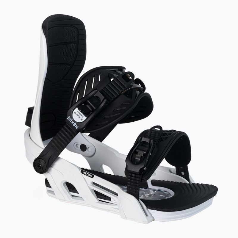 Snowboard Bindung Bent Metal Axtion weiß 21BN002