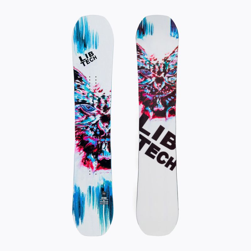 Snowboard Lib Tech Ryme weiß-blau 21SN051