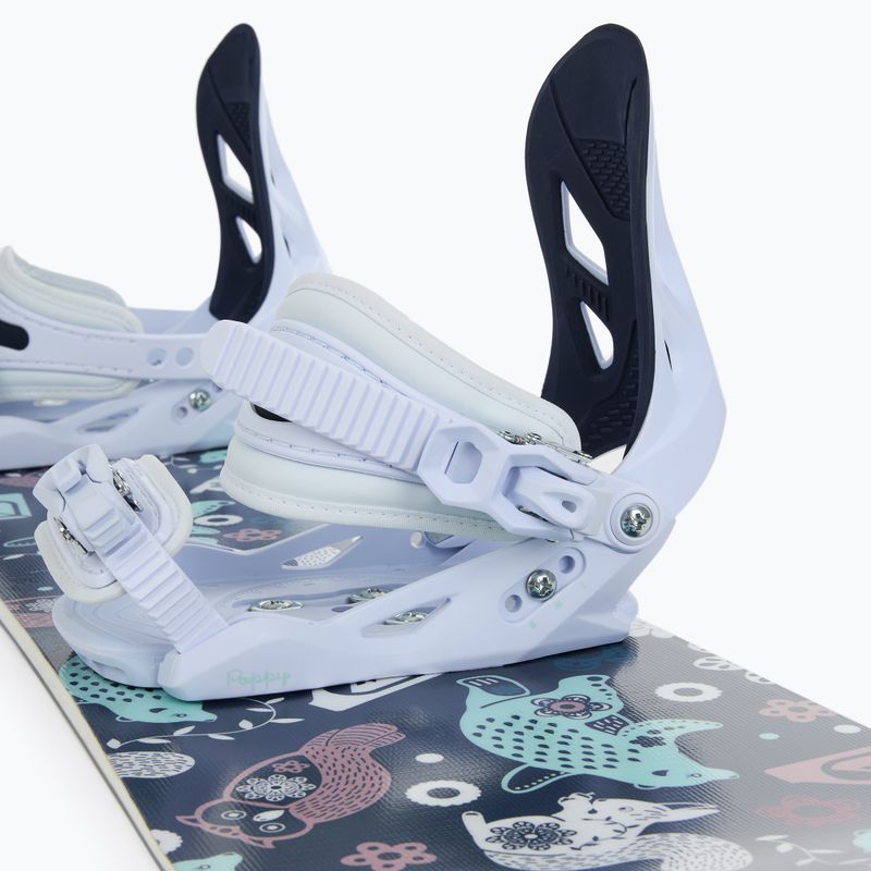 Snowboard Kinder ROXY Poppy + Schnürung Poppy Traditional S 8