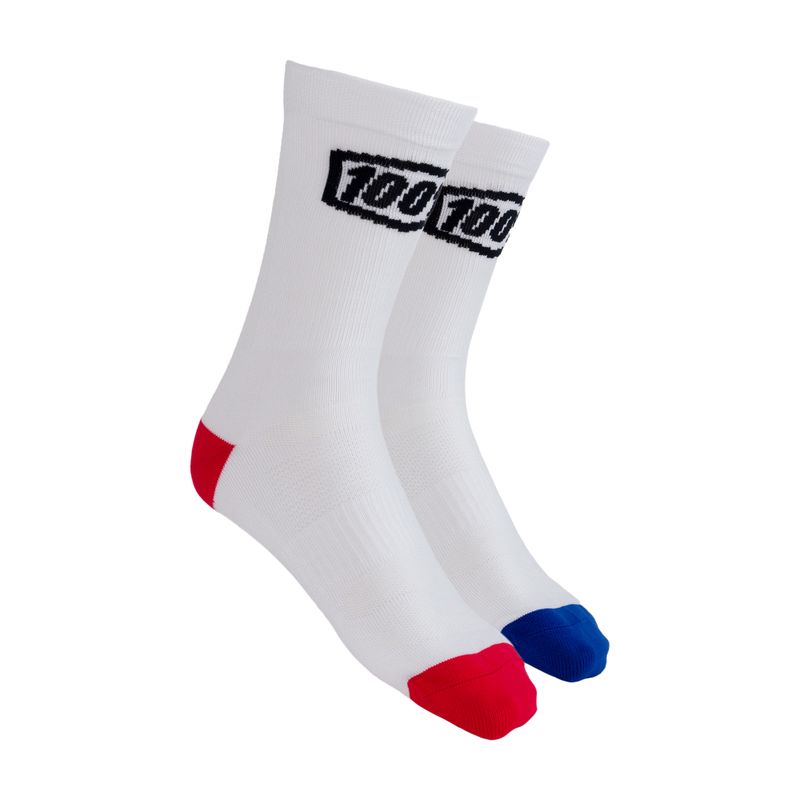 Radsocken 100% Terrain Performance weiß STO-24003-000-17