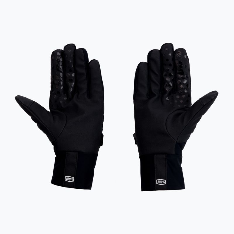 100% Hydromatic Brisker Fahrradhandschuhe schwarz STO-10010-001-10 2