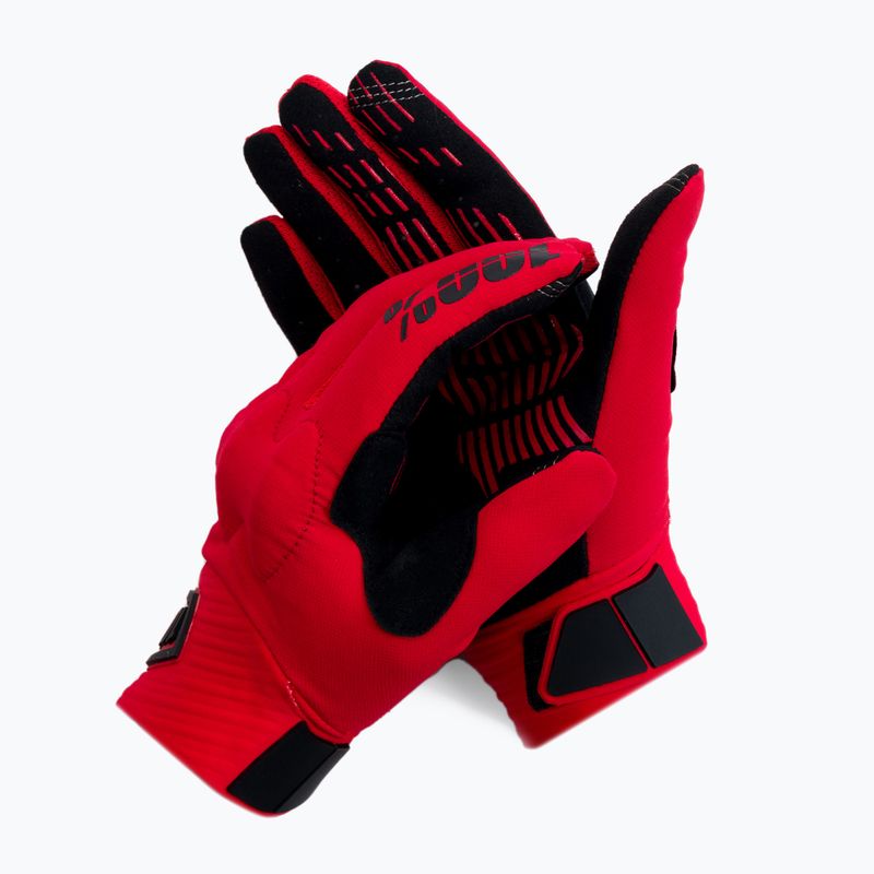 Fahrradhandschuhe 100% Cognito rot STO-10013-013-10