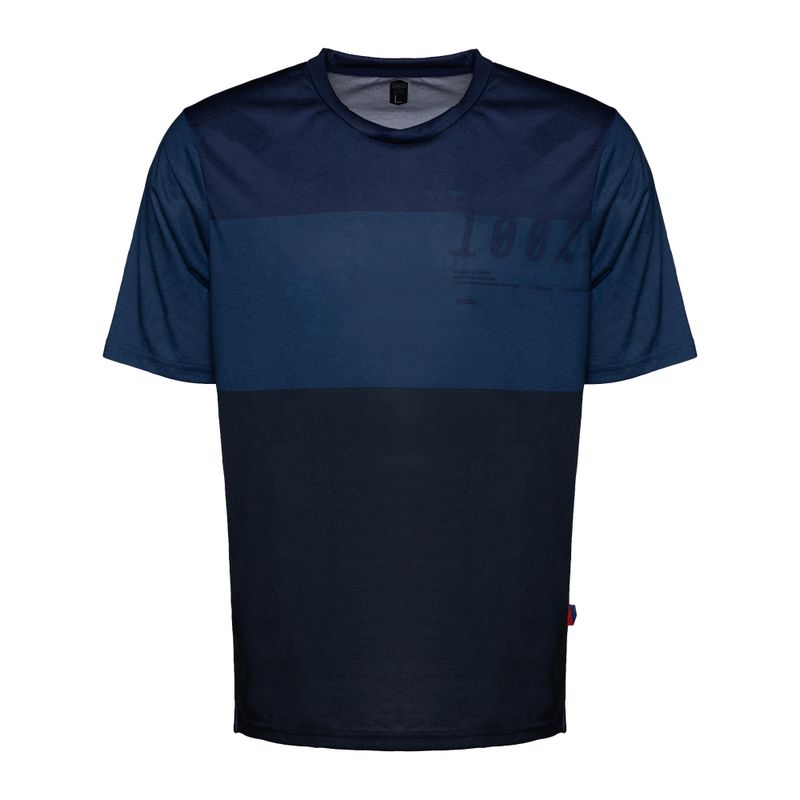 Herren 100% Airmatic Jersey SS Radtrikot navy blau STO-41312-215-11