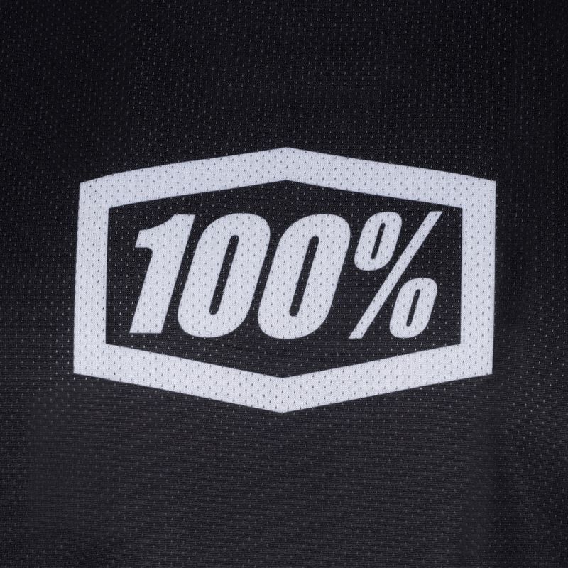 Herren-Radtrikot 100% R-Core Jersey LS schwarz STO-41104-011-11 3