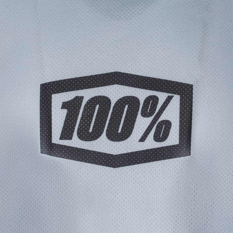 Herren-Radtrikot 100% R-Core Jersey grau STO-41104-420-11 3