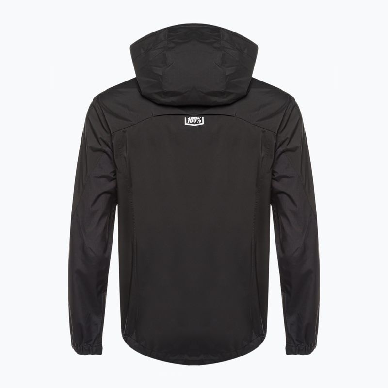 Herren Fahrradjacke 100% Hydromatic Jacket schwarz 39502-001-13 2