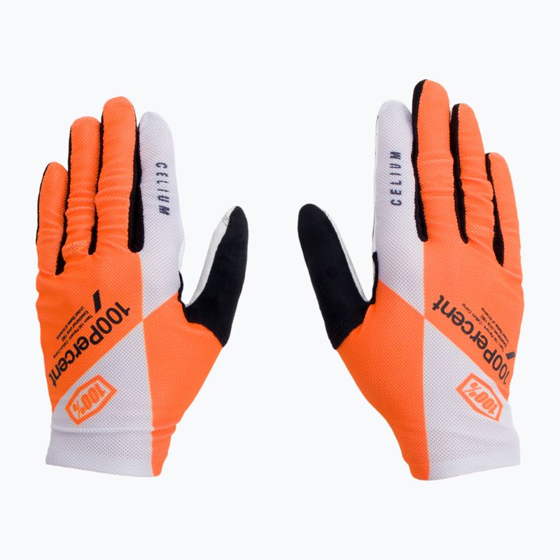 Fahrradhandschuhe 100% Celium orange STO-10005-444-10 3