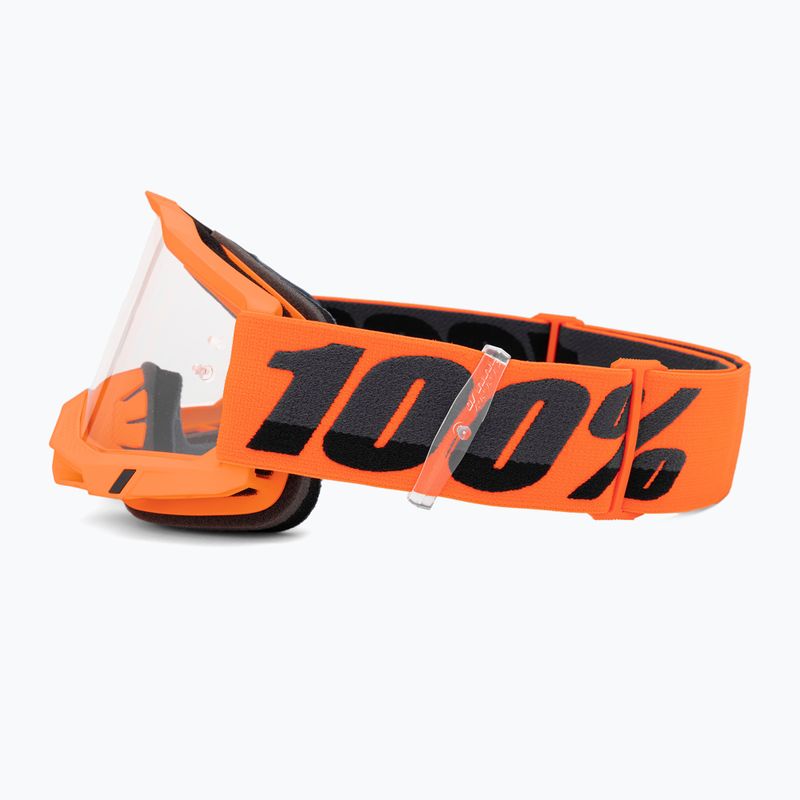 Radsportbrille 100% Accuri 2 50221-101-05 orange/klar 4