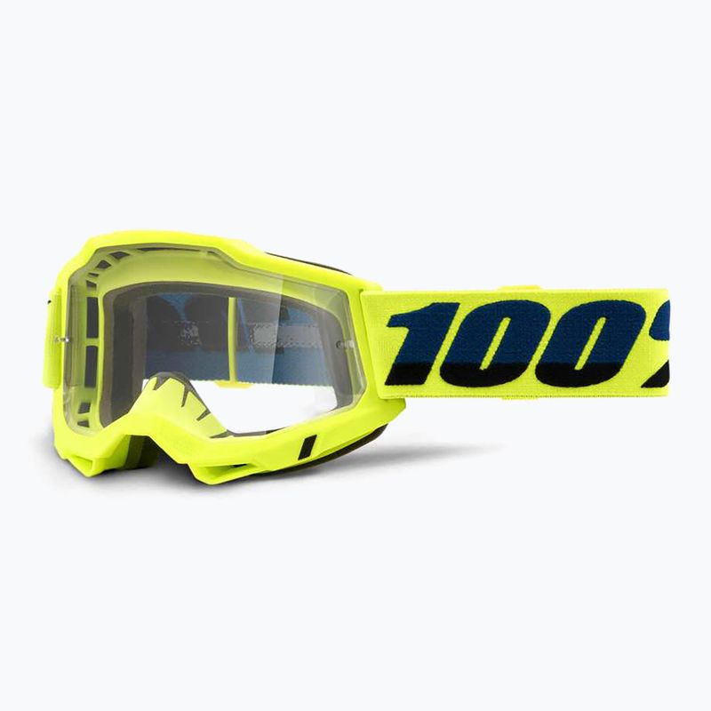 100% Accuri 2 gelb/klar Fahrradbrille 5