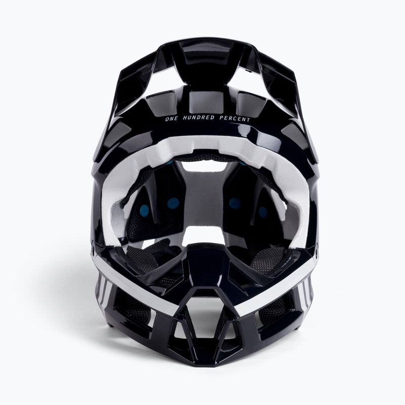 100% Trajecta Helm W Fidlock Full Face Fahrradhelm schwarz STO-80021-011-11 2