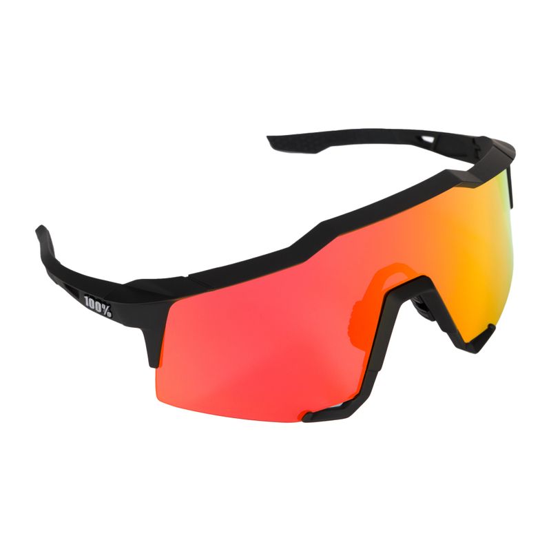 100% Speedcraft Multilayer Mirror Lens Fahrradbrille schwarz STO-61001-412-01