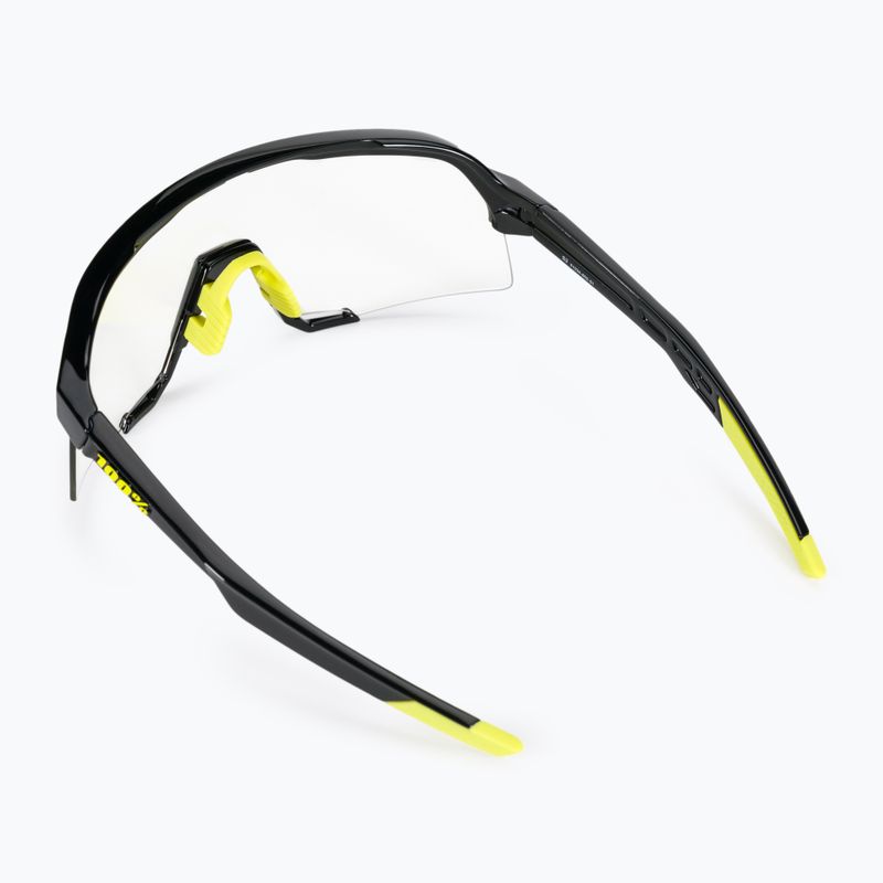 Radsportbrille 100% S3 Photochromic Lens schwarz STO-61034-802-01 2