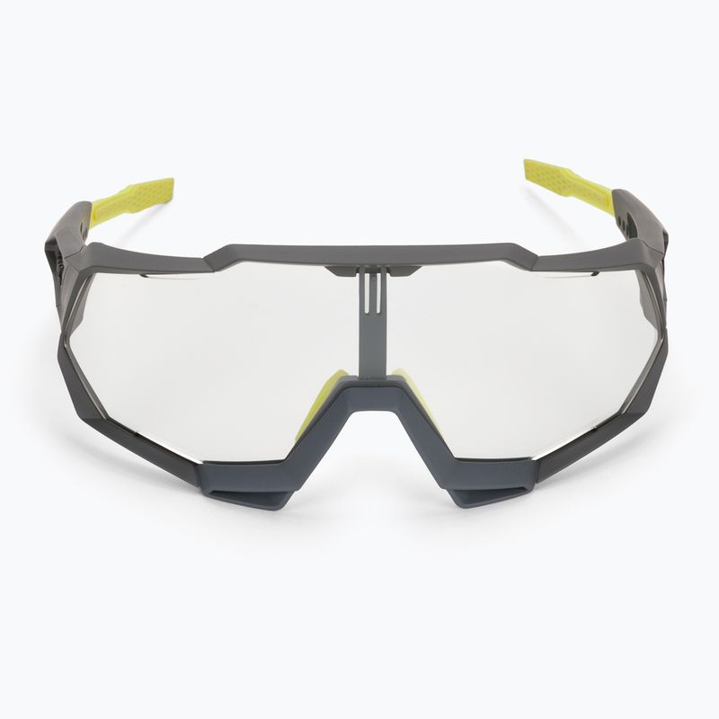Radsportbrille 100% Speedtrap Photochromic Lens Lt 16-76% schwarz-grün STO-61023-802-01 3