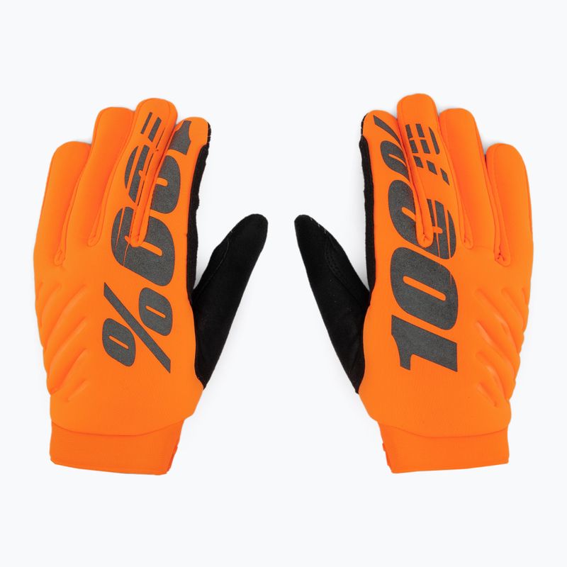 Herren Radhandschuhe 100% Brisker orange 10003 3