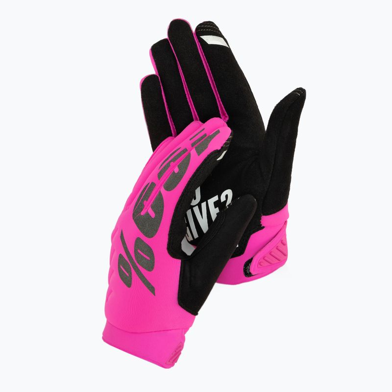 Damen Fahrradhandschuhe 100% Brisker rosa 10005