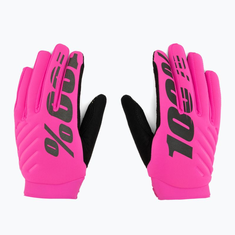 Damen Fahrradhandschuhe 100% Brisker rosa 10005 3