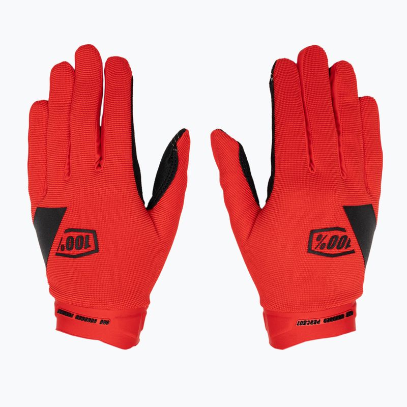 Fahrrad Handschuhe 100% Ridecamp red 3